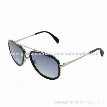 Designer Men's Sunglasses with Polarized Lenses, Available in Various Colors/Sizes